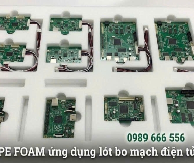 Mút PE Foam Lót Bo Mạch Chống Tĩnh Điện ESD Uy Tín, Giá Sỉ Tận Xưởng